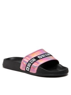 Big Star Shoes Γυναίκες Παντόφλες GG274A008 Ροζ Ροζ