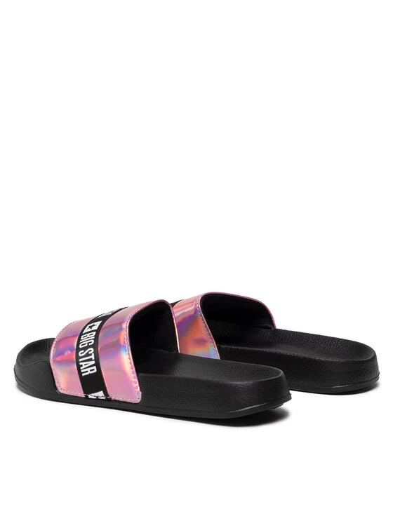 Big Star Shoes Γυναίκες Παντόφλες GG274A008 Ροζ Ροζ 3 Big Star Shoes Γυναίκες Παντόφλες GG274A008 Ροζ Ροζ - Image 3