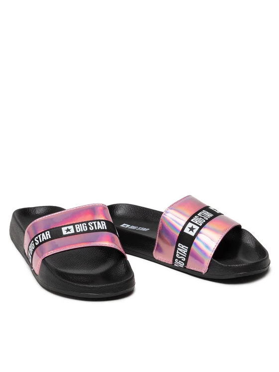 Big Star Shoes Γυναίκες Παντόφλες GG274A008 Ροζ Ροζ 5 Big Star Shoes Γυναίκες Παντόφλες GG274A008 Ροζ Ροζ - Image 5