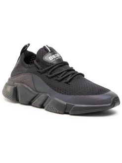 Big Star Shoes Γυναίκες Κλειστά Παπούτσια Αθλητικά FF274A053 Μαύρο Μαύρο