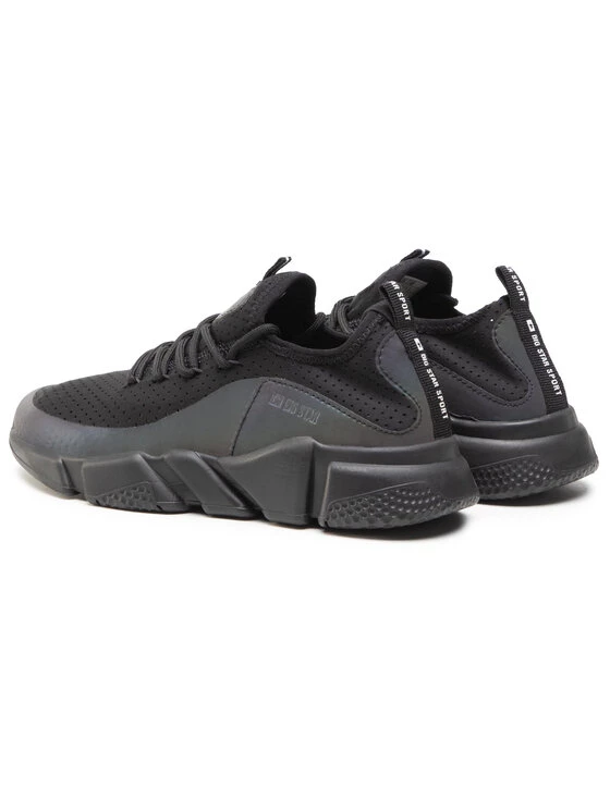 Big Star Shoes Γυναίκες Κλειστά Παπούτσια Αθλητικά FF274A053 Μαύρο Μαύρο 3 Big Star Shoes Γυναίκες Κλειστά Παπούτσια Αθλητικά FF274A053 Μαύρο Μαύρο - Image 3