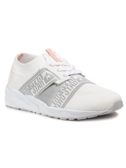 Big Star Shoes Γυναίκες Κοντά Αθλητικά Αθλητικά HH274355 Λευκό Λευκό