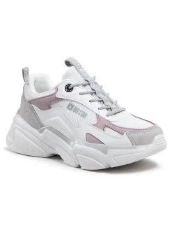 Big Star Shoes Γυναίκες Κλειστά Παπούτσια Αθλητικά HH274255 Λευκό Λευκό