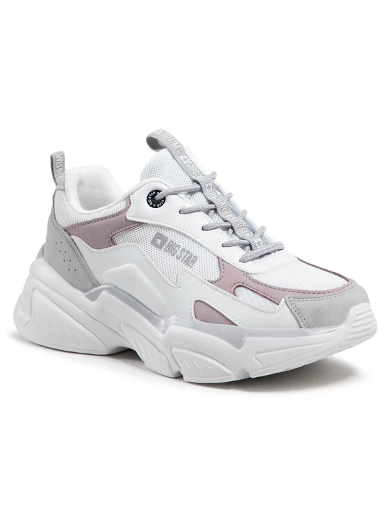 Big Star Shoes Γυναίκες Κλειστά Παπούτσια Αθλητικά HH274255 Λευκό Λευκό 1 Big Star Shoes Γυναίκες Κλειστά Παπούτσια Αθλητικά HH274255 Λευκό Λευκό