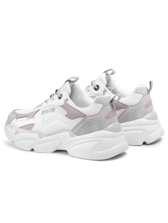 Big Star Shoes Γυναίκες Κλειστά Παπούτσια Αθλητικά HH274255 Λευκό Λευκό 3 Big Star Shoes Γυναίκες Κλειστά Παπούτσια Αθλητικά HH274255 Λευκό Λευκό - Image 3