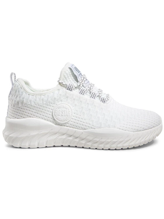 Big Star Shoes Γυναίκες Κοντά Αθλητικά Αθλητικά HH274296 Λευκό Λευκό 2 Big Star Shoes Γυναίκες Κοντά Αθλητικά Αθλητικά HH274296 Λευκό Λευκό - Image 2