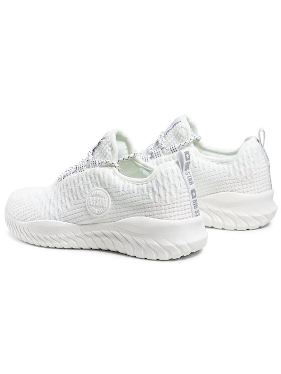 Big Star Shoes Γυναίκες Κοντά Αθλητικά Αθλητικά HH274296 Λευκό Λευκό 3 Big Star Shoes Γυναίκες Κοντά Αθλητικά Αθλητικά HH274296 Λευκό Λευκό - Image 3