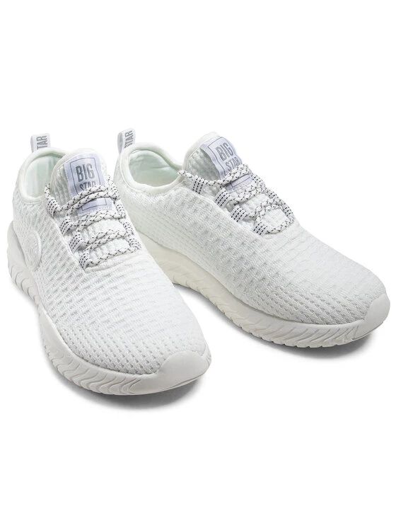 Big Star Shoes Γυναίκες Κοντά Αθλητικά Αθλητικά HH274296 Λευκό Λευκό 5 Big Star Shoes Γυναίκες Κοντά Αθλητικά Αθλητικά HH274296 Λευκό Λευκό - Image 5