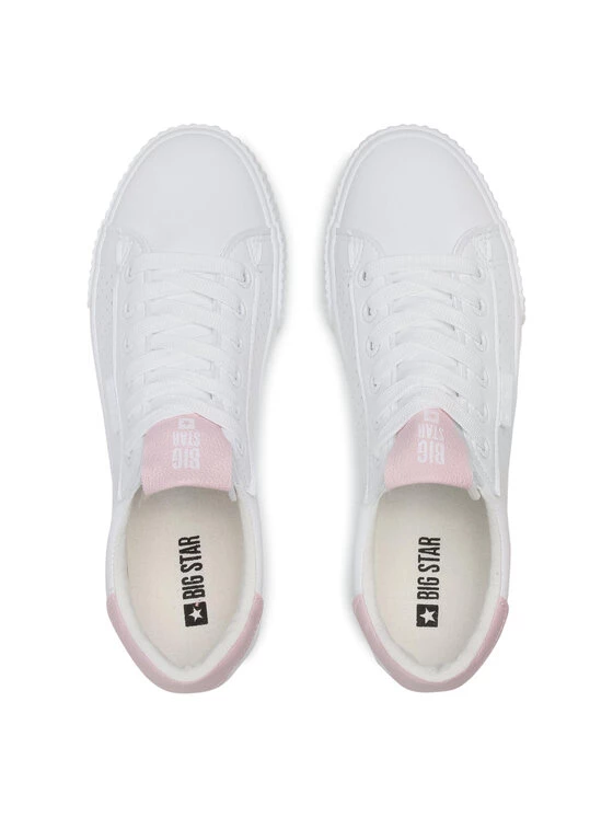 Big Star Shoes Γυναίκες Αθλητικά HH274073 Λευκό Λευκό 6 Big Star Shoes Γυναίκες Αθλητικά HH274073 Λευκό Λευκό - Image 6