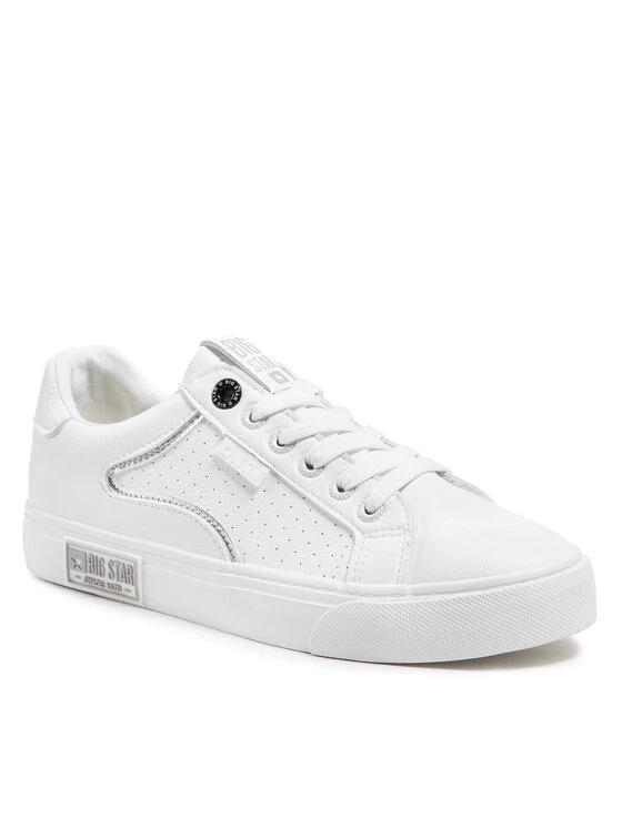 Big Star Shoes Γυναίκες Κλειστά Παπούτσια Αθλητικά HH274075 Λευκό Λευκό 1 Big Star Shoes Γυναίκες Κλειστά Παπούτσια Αθλητικά HH274075 Λευκό Λευκό