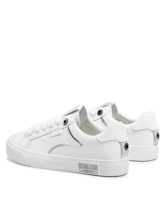 Big Star Shoes Γυναίκες Κλειστά Παπούτσια Αθλητικά HH274075 Λευκό Λευκό 3 Big Star Shoes Γυναίκες Κλειστά Παπούτσια Αθλητικά HH274075 Λευκό Λευκό - Image 3