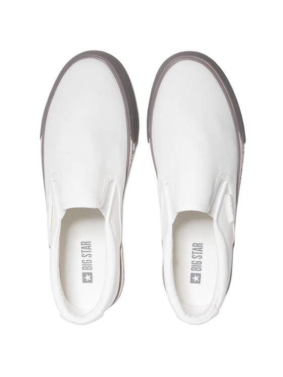 Big Star Shoes Γυναίκες Κλειστά Παπούτσια Πάνινα παπούτσια HH274007 Λευκό Λευκό 6 Big Star Shoes Γυναίκες Κλειστά Παπούτσια Πάνινα παπούτσια HH274007 Λευκό Λευκό - Image 6