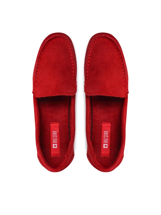 Big Star Shoes Γυναίκες Κλειστά Παπούτσια Μοκασίνια JJ274657 Κόκκινο Κόκκινο 6 Big Star Shoes Γυναίκες Κλειστά Παπούτσια Μοκασίνια JJ274657 Κόκκινο Κόκκινο - Image 6