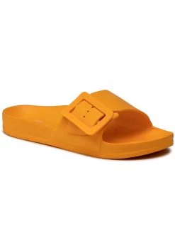 Big Star Shoes Γυναίκες Παντόφλες FF274A393 Πορτοκαλί Πορτοκαλί