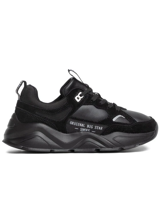 Big Star Shoes Γυναίκες Κλειστά Παπούτσια Αθλητικά GG274654 Μαύρο Μαύρο 2 Big Star Shoes Γυναίκες Κλειστά Παπούτσια Αθλητικά GG274654 Μαύρο Μαύρο - Image 2