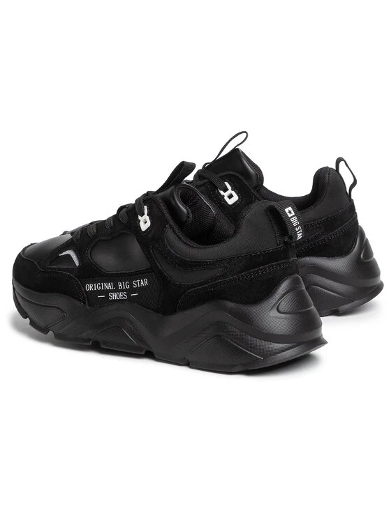 Big Star Shoes Γυναίκες Κλειστά Παπούτσια Αθλητικά GG274654 Μαύρο Μαύρο 3 Big Star Shoes Γυναίκες Κλειστά Παπούτσια Αθλητικά GG274654 Μαύρο Μαύρο - Image 3