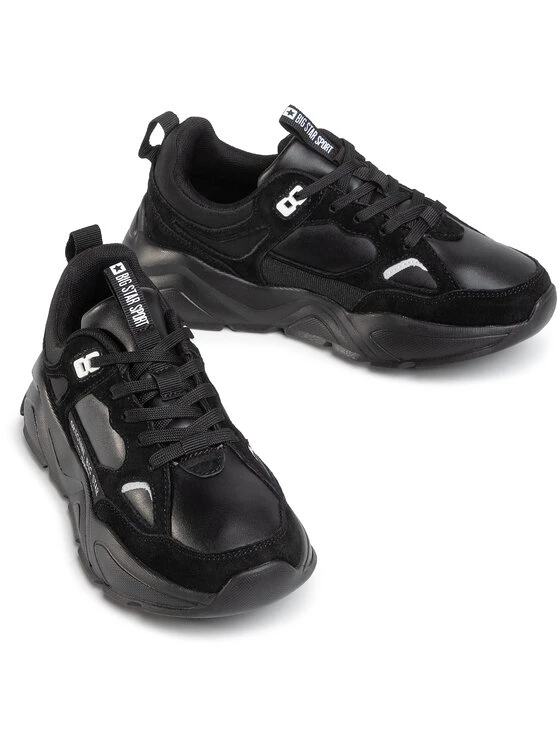 Big Star Shoes Γυναίκες Κλειστά Παπούτσια Αθλητικά GG274654 Μαύρο Μαύρο 5 Big Star Shoes Γυναίκες Κλειστά Παπούτσια Αθλητικά GG274654 Μαύρο Μαύρο - Image 5