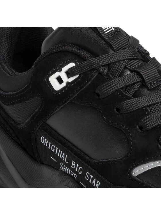 Big Star Shoes Γυναίκες Κλειστά Παπούτσια Αθλητικά GG274654 Μαύρο Μαύρο 6 Big Star Shoes Γυναίκες Κλειστά Παπούτσια Αθλητικά GG274654 Μαύρο Μαύρο - Image 6