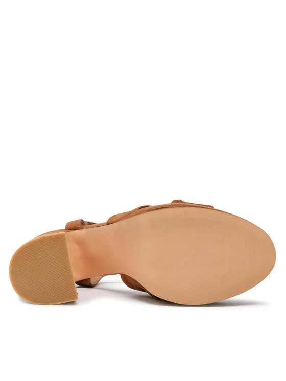 Big Star Shoes Γυναίκες Σανδάλια JJ274533 Καφέ Καφέ 4 Big Star Shoes Γυναίκες Σανδάλια JJ274533 Καφέ Καφέ - Image 4