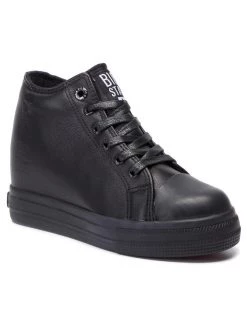 Big Star Shoes Γυναίκες Αθλητικά EE274127 Μαύρο Μαύρο