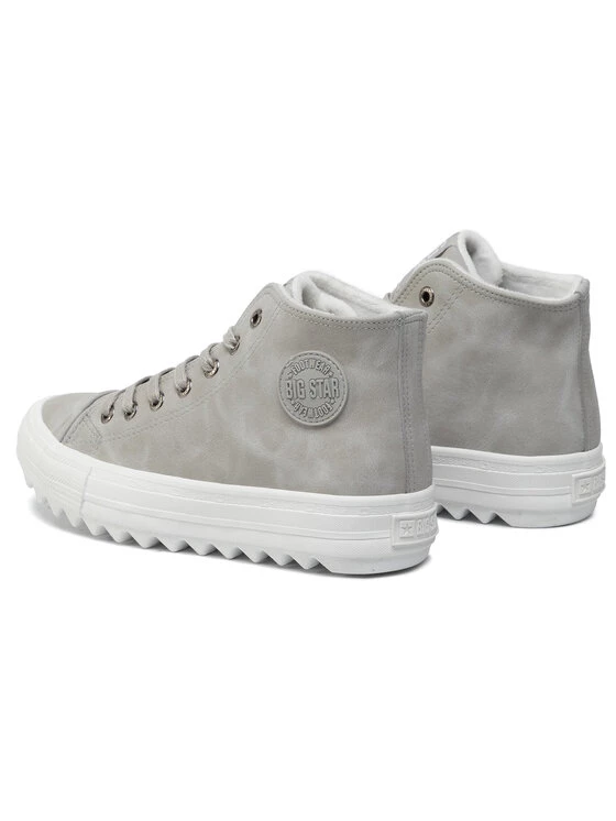 Big Star Shoes Γυναίκες Αθλητικά EE274114 Γκρι Γκρι 3 Big Star Shoes Γυναίκες Αθλητικά EE274114 Γκρι Γκρι - Image 3