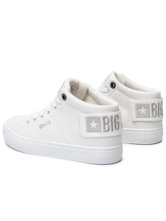 Big Star Shoes Γυναίκες Αθλητικά EE274352 Λευκό Λευκό 3 Big Star Shoes Γυναίκες Αθλητικά EE274352 Λευκό Λευκό - Image 3