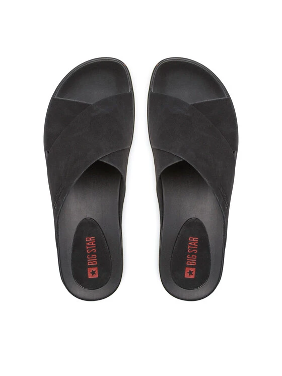 Big Star Shoes Γυναίκες Παντόφλες JJ274721 Μαύρο Μαύρο 6 Big Star Shoes Γυναίκες Παντόφλες JJ274721 Μαύρο Μαύρο - Image 6