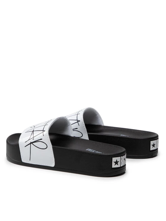 Big Star Shoes Γυναίκες Παντόφλες JJ274A275 Λευκό Λευκό 2 Big Star Shoes Γυναίκες Παντόφλες JJ274A275 Λευκό Λευκό - Image 2