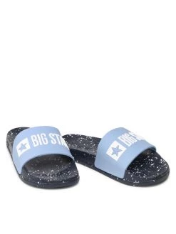 Big Star Shoes Γυναίκες Παντόφλες JJ274A526 Μπλε Μπλε -Big Star Shoes Sales Store unnamed file 3776