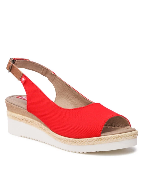 Big Star Shoes Γυναίκες Σανδάλια JJ276048 Κόκκινο Κόκκινο 1 Big Star Shoes Γυναίκες Σανδάλια JJ276048 Κόκκινο Κόκκινο