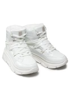 Big Star Shoes Γυναίκες Biker Μποτάκια Μποτάκια II274463 Λευκό Λευκό -Big Star Shoes Sales Store unnamed file 3842