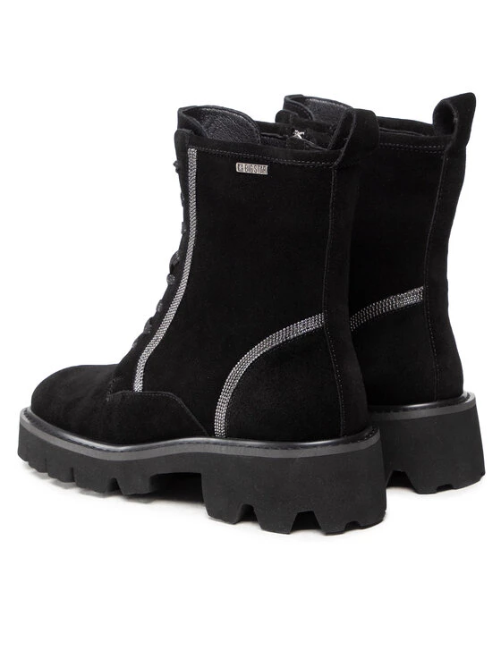 Big Star Shoes Γυναίκες Biker Μποτάκια Ορειβατικά παπούτσια II274420 Μαύρο Μαύρο 3 Big Star Shoes Γυναίκες Biker Μποτάκια Ορειβατικά παπούτσια II274420 Μαύρο Μαύρο - Image 3