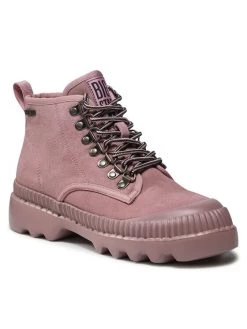 Big Star Shoes Γυναίκες Biker Μποτάκια Μποτάκια II274367 Ροζ Ροζ