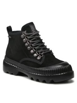 Big Star Shoes Γυναίκες Biker Μποτάκια Μποτάκια II274363 Μαύρο Μαύρο