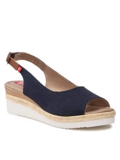 Big Star Shoes Γυναίκες Σανδάλια JJ276046 Σκούρο μπλε Σκούρο μπλε