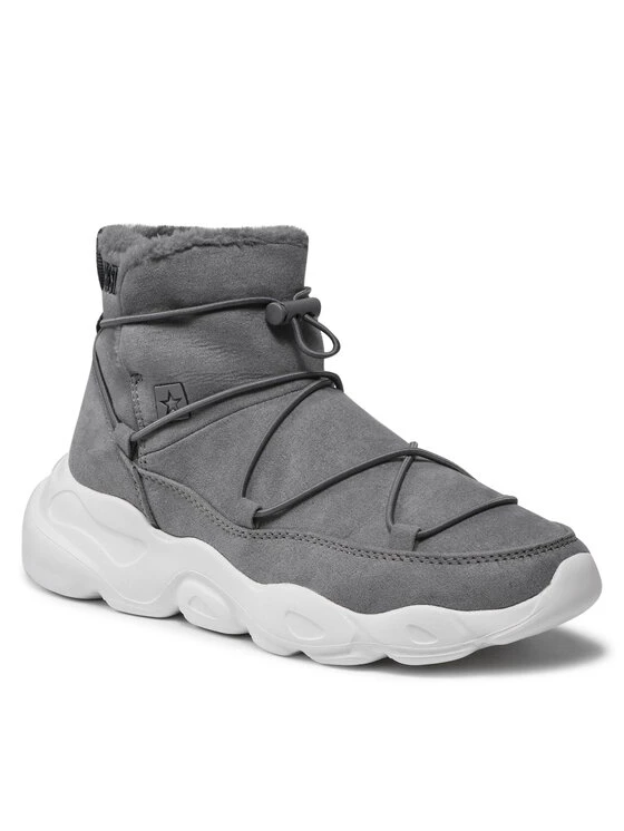 Big Star Shoes Γυναίκες Biker Μποτάκια Μποτάκια II274264 Γκρι Γκρι 1 Big Star Shoes Γυναίκες Biker Μποτάκια Μποτάκια II274264 Γκρι Γκρι