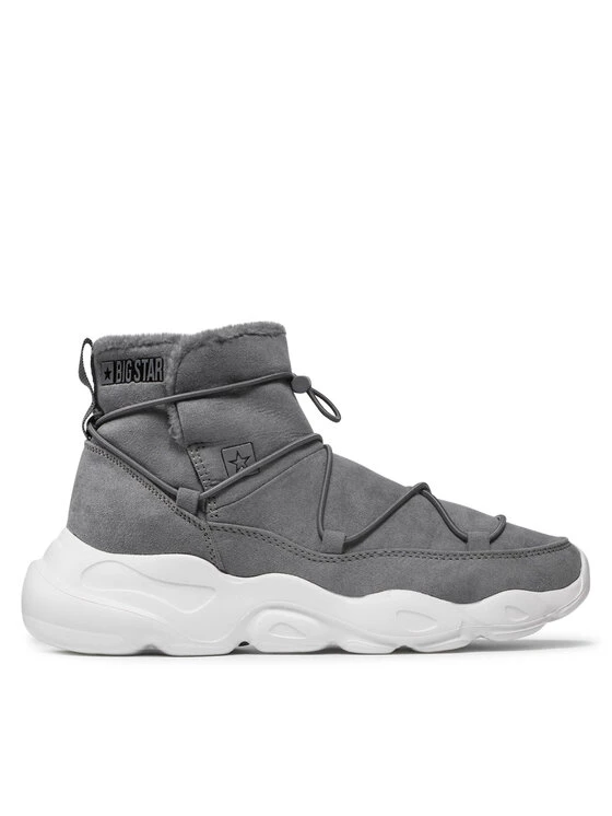 Big Star Shoes Γυναίκες Biker Μποτάκια Μποτάκια II274264 Γκρι Γκρι 2 Big Star Shoes Γυναίκες Biker Μποτάκια Μποτάκια II274264 Γκρι Γκρι - Image 2