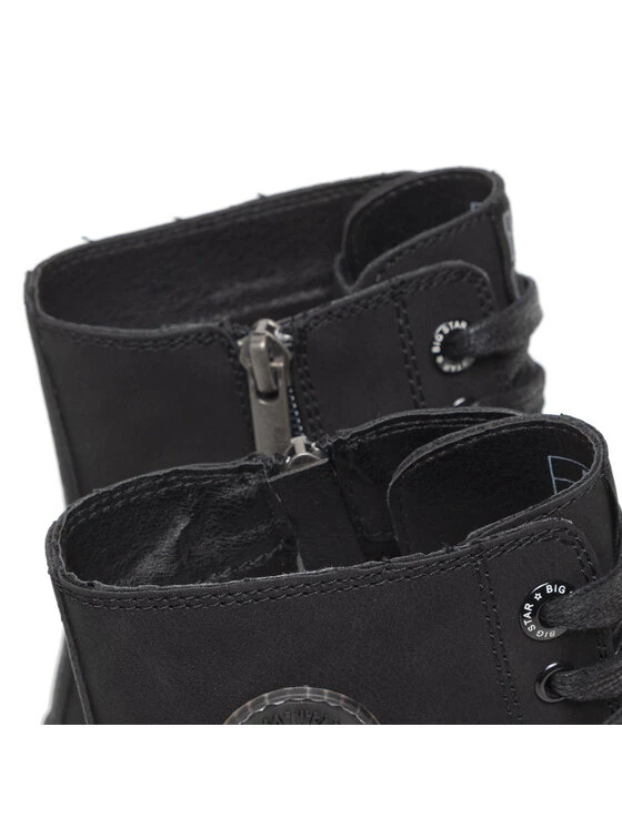 Big Star Shoes Γυναίκες Biker Μποτάκια Μποτάκια II274351 Μαύρο Μαύρο 6 Big Star Shoes Γυναίκες Biker Μποτάκια Μποτάκια II274351 Μαύρο Μαύρο - Image 6