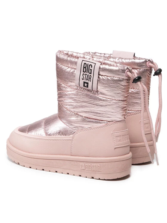 Big Star Shoes Γυναίκες Μπότες Χιονιού II274119 Ροζ Ροζ 3 Big Star Shoes Γυναίκες Μπότες Χιονιού II274119 Ροζ Ροζ - Image 3