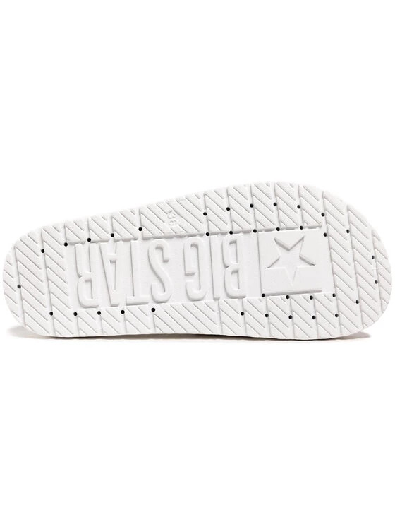 Big Star Shoes Γυναίκες Παντόφλες HH274683 Λευκό Λευκό 4 Big Star Shoes Γυναίκες Παντόφλες HH274683 Λευκό Λευκό - Image 4