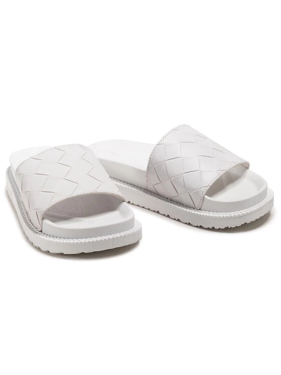 Big Star Shoes Γυναίκες Παντόφλες HH274683 Λευκό Λευκό 5 Big Star Shoes Γυναίκες Παντόφλες HH274683 Λευκό Λευκό - Image 5