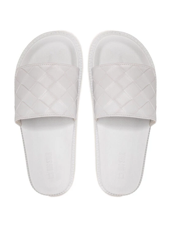 Big Star Shoes Γυναίκες Παντόφλες HH274683 Λευκό Λευκό 6 Big Star Shoes Γυναίκες Παντόφλες HH274683 Λευκό Λευκό - Image 6