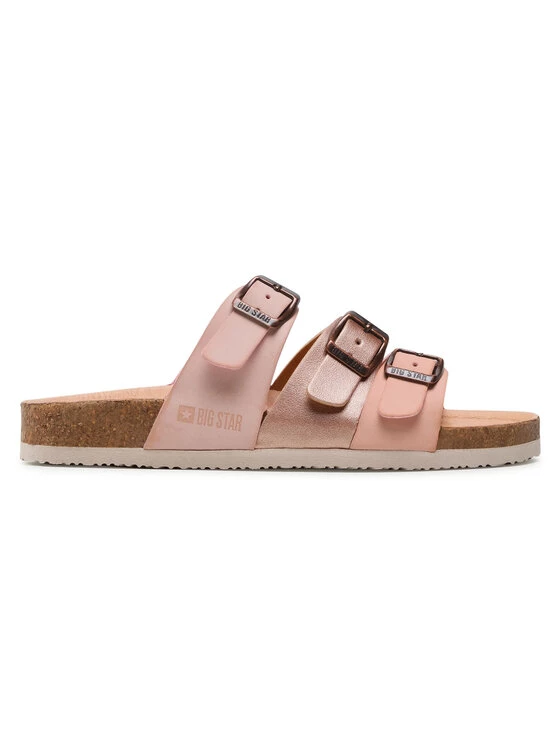 Big Star Shoes Γυναίκες Παντόφλες HH274586 Ροζ Ροζ 2 Big Star Shoes Γυναίκες Παντόφλες HH274586 Ροζ Ροζ - Image 2