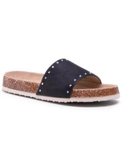 Big Star Shoes Γυναίκες Παντόφλες FF274A114 Μαύρο Μαύρο