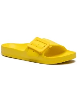 Big Star Shoes Γυναίκες Παντόφλες FF274A392 Κίτρινο Κίτρινο