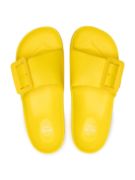 Big Star Shoes Γυναίκες Παντόφλες FF274A392 Κίτρινο Κίτρινο 6 Big Star Shoes Γυναίκες Παντόφλες FF274A392 Κίτρινο Κίτρινο - Image 6