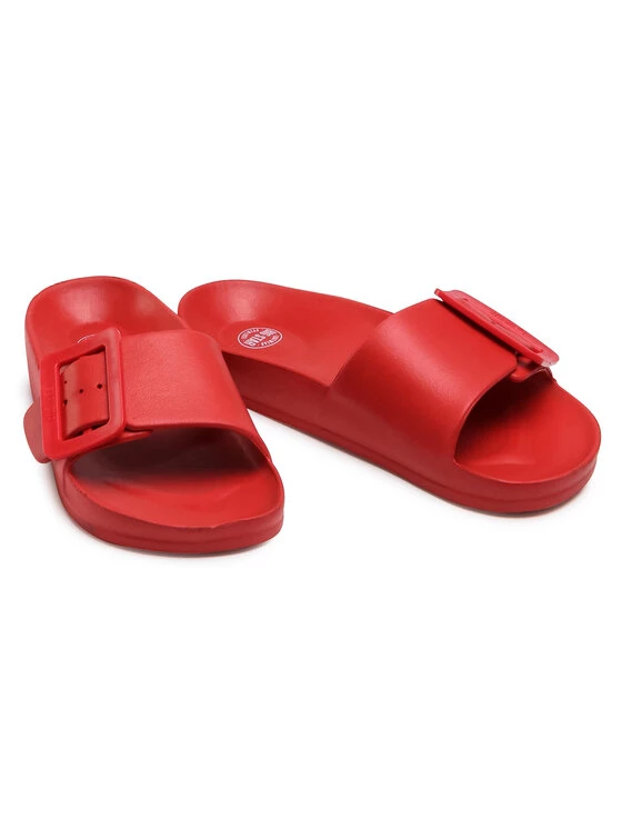 Big Star Shoes Γυναίκες Παντόφλες FF274A385 Κόκκινο Κόκκινο 5 Big Star Shoes Γυναίκες Παντόφλες FF274A385 Κόκκινο Κόκκινο - Image 5