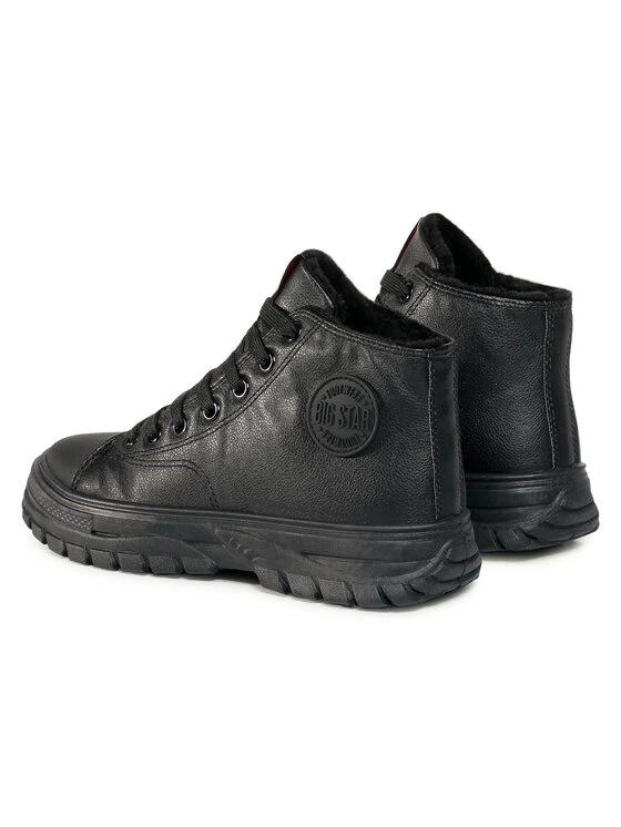 Big Star Shoes Γυναίκες Κλειστά Παπούτσια Sneakers GG274537 Μαύρο Μαύρο 3 Big Star Shoes Γυναίκες Κλειστά Παπούτσια Sneakers GG274537 Μαύρο Μαύρο - Image 3