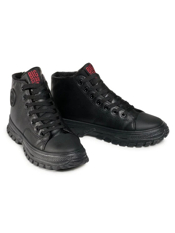 Big Star Shoes Γυναίκες Κλειστά Παπούτσια Sneakers GG274537 Μαύρο Μαύρο 5 Big Star Shoes Γυναίκες Κλειστά Παπούτσια Sneakers GG274537 Μαύρο Μαύρο - Image 5