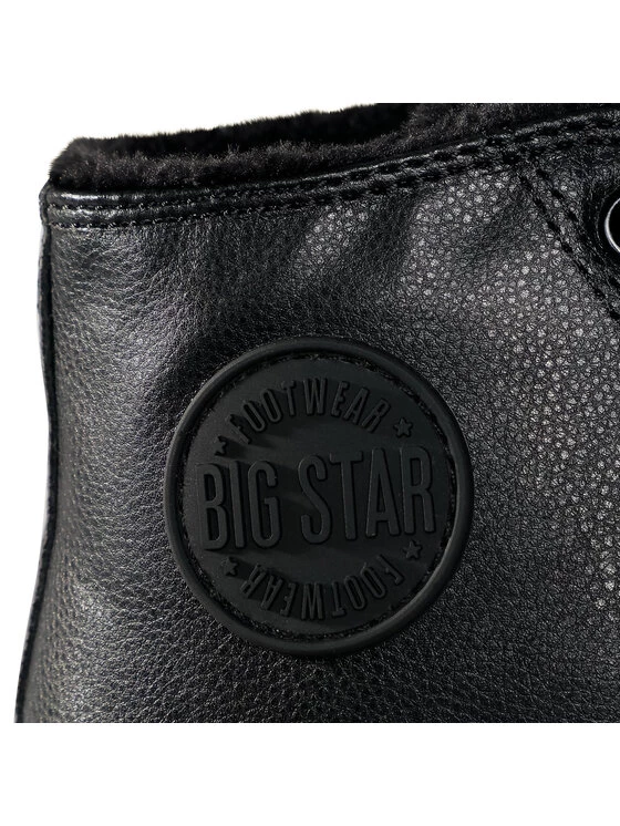 Big Star Shoes Γυναίκες Κλειστά Παπούτσια Sneakers GG274537 Μαύρο Μαύρο 6 Big Star Shoes Γυναίκες Κλειστά Παπούτσια Sneakers GG274537 Μαύρο Μαύρο - Image 6